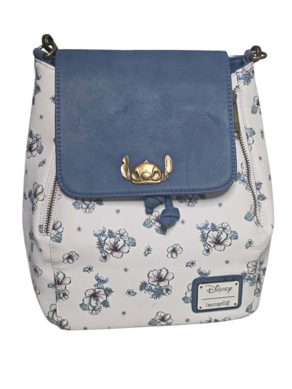 Loungefly Disney Stitch Floral Mini Backpack